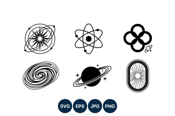 Download Space Science Elements Vector Art - Science elements Collection
