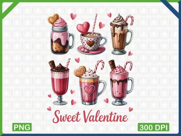 Download Sweet Valentine Aesthetic Drink Clipart - Aesthetic drink Collection